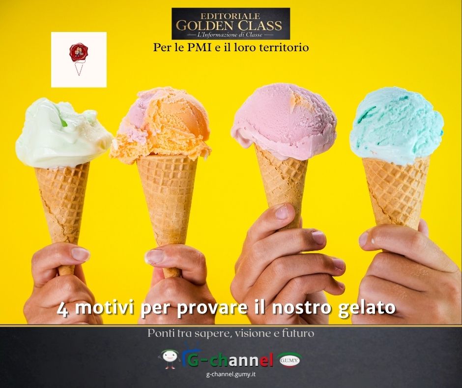 4 motivi per provare il nostro gelato
